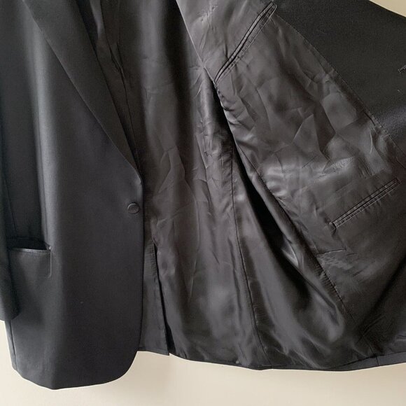 Jos A Bank Taxedo Men’s Size 46 R Wool‎ Signature Collection Notch Lapel Blazer - Picture 9 of 16
